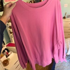 Daily Drills Pink Sweatshirt